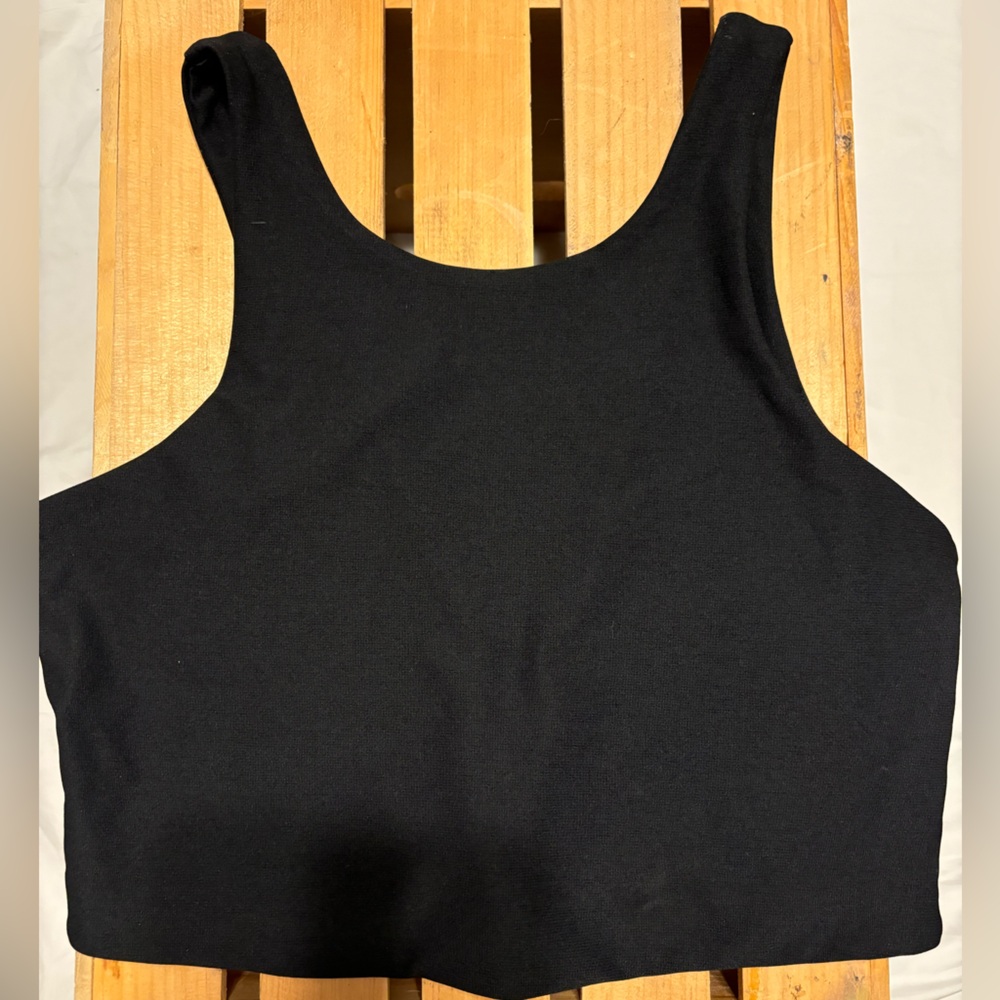 Outdoor Voices Sports Bra- Black- Size M